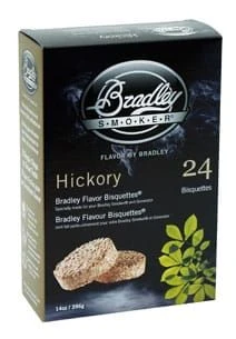Bradley Hickory Bisquettes 24-Pack