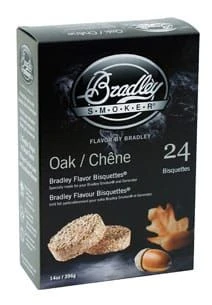 Bradley Oak Bisquettes 24-Pack