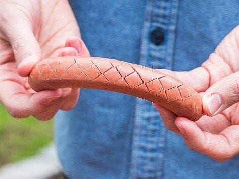 Slot Dog Hot Dog Slicing Tool