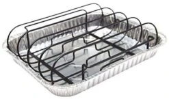 Rib-Rack Non-Stick With Foil Pan