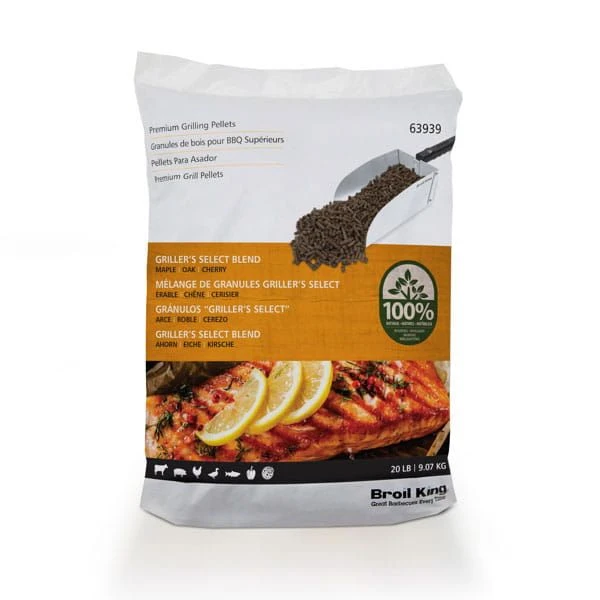 Broil King Griller's Select Blend Pellets (20Lbs) 3 Broil King Griller's Select Blend Pellets (20Lbs)