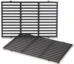 Weber Cooking Grill Porcelain Cast Iron 19.5x12.875 (Pair)
