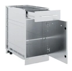 1 Door/Drawer Cabinet (Stainless Steel)