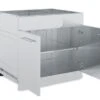 2 Door Cabinet (Stainless Steel) 2 2 Door Cabinet (Stainless Steel) -Johnstone's Sales Shop 804200 bk 2doorcab side 02