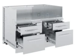 6 Burner Cabinet (Stainless Steel)