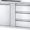 42in X 24in Large Single Door & Triple Drawer 2 42in X 24in Large Single Door & Triple Drawer -Johnstone's Sales Shop bi 4224 1dr 3dr