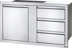 42in X 24in Large Single Door & Triple Drawer