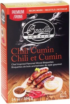 Bradley Smoker Chili Cumin Bisquettes (24 Pack)