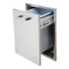 18in Delta Heat Tall Trash Drawer 1 18in Delta Heat Tall Trash Drawer -Johnstone's Sales Shop dhtd18t b lr