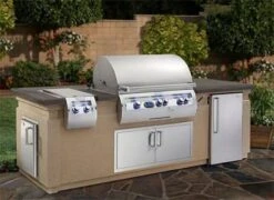 Fire Magic Echelon 790i Island Package With Fridge And Sideburner