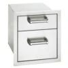 Double Drawer -Johnstone's Sales Shop flush mounted doors 53802