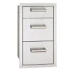 Triple Drawer -Johnstone's Sales Shop flush mounted doors 53803