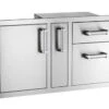 Door Drawer Combo With Platter Storage 2 Door Drawer Combo With Platter Storage -Johnstone's Sales Shop flush mounted doors 53816s