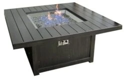 St. Tropez Bronze Patioflame Table Square