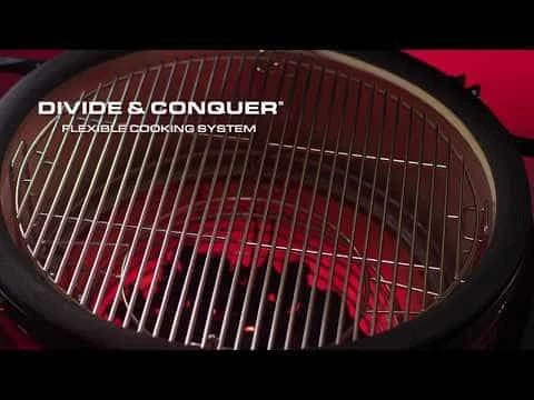 Kamado Joe Classic Joe III W/ Cart (Red) 5 Kamado Joe Classic Joe III W/ Cart (Red) - Image 3