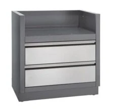 OASIS Under Grill Cabinet For Built-in Prestige PRO 500 Or Prestige 500 -Johnstone's Sales Shop im ugc500 undergrillbasket