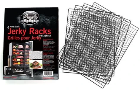 Bradley Set Of 4 Non-Stick Jerky Racks 3 Bradley Set Of 4 Non-Stick Jerky Racks