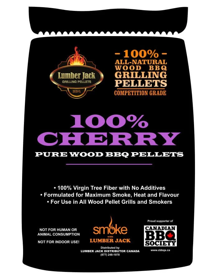 LumberJack 100% Cherry Pellets (20 Lbs) 3 LumberJack 100% Cherry Pellets (20 Lbs)