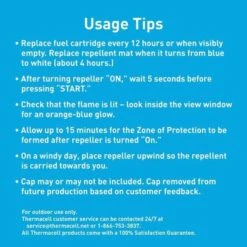 Thermacell Cambridge Mosquito Repellent Patio Shield Lantern -Johnstone's Sales Shop mrpsg11 3