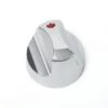 Napoleon Small Control Knob W/Red Flame Rogue Series -Johnstone's Sales Shop s88006