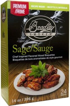 Bradley Smoker Sage And Maple Bisquettes (24 Pack)