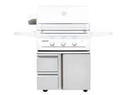 30in Grill Base With Storage Drawers
