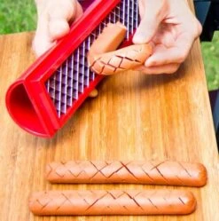 Slot Dog Hot Dog Slicing Tool -Johnstone's Sales Shop umkiuzw