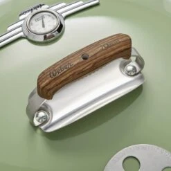 Weber 22 Inch 70th Anniversary Kettle Rock N Roll Blue 10 Weber 22 Inch 70th Anniversary Kettle Rock N Roll Blue -Johnstone's Sales Shop weber anniversary grill lid handle mint green
