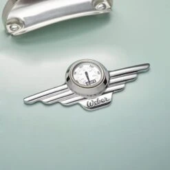 Weber 22 Inch 70th Anniversary Kettle Rock N Roll Blue 9 Weber 22 Inch 70th Anniversary Kettle Rock N Roll Blue -Johnstone's Sales Shop weber anniversary grill thermometer c light blue